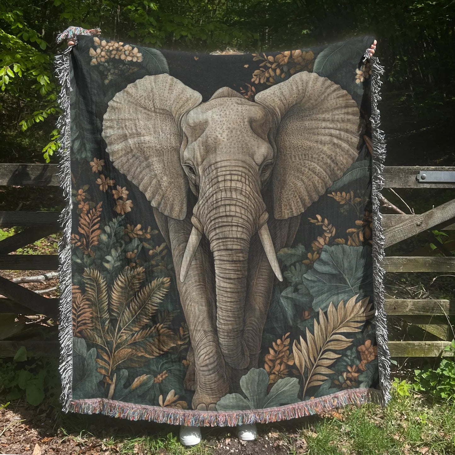 Elephant Tapestry Wall Hanging