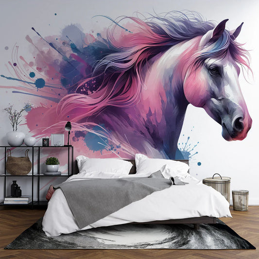 Beautiful Running Horse Tapestry Wall Hanging Tapestries